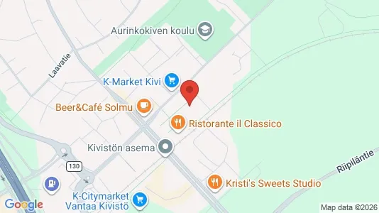 Apartments for rent i Vantaa - kort over placeringen