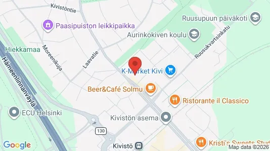 Apartments for rent i Vantaa - kort over placeringen