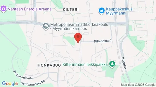 Apartments for rent i Vantaa - kort over placeringen