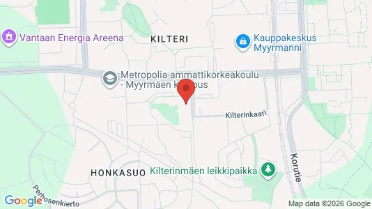 Apartments for rent i Vantaa - kort over placeringen