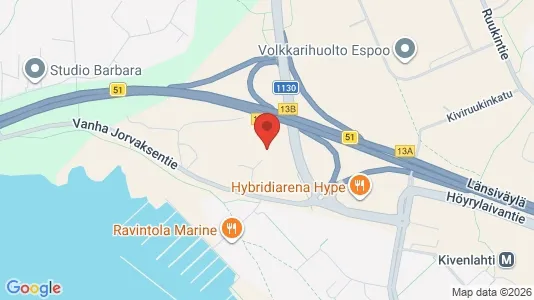 Apartments for rent i Espoo - kort over placeringen