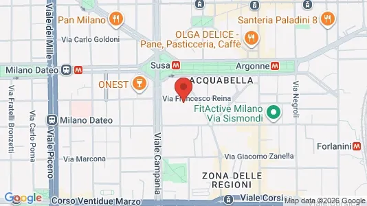 Apartments for rent i Milano Zona 3 - Porta Venezia, Città Studi, Lambrate - kort over placeringen