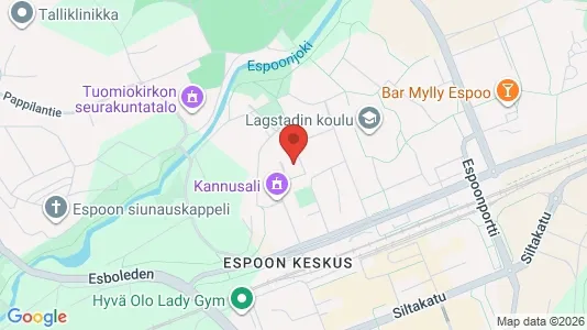 Apartments for rent i Espoo - kort over placeringen
