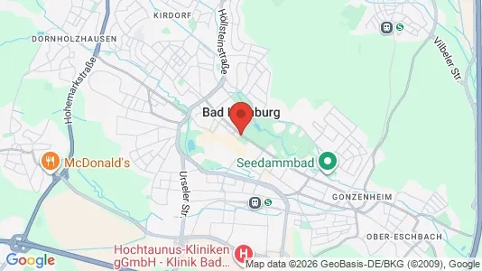 Apartments for rent i Hochtaunuskreis - kort over placeringen