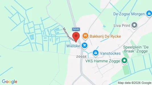 Apartments for rent i Hamme - kort over placeringen