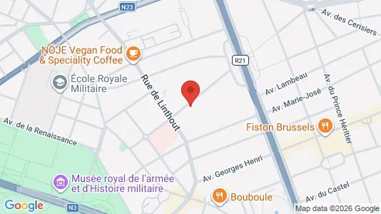 Apartments for rent in Brussels Sint-Lambrechts-Woluwe - Photo from Google Street View