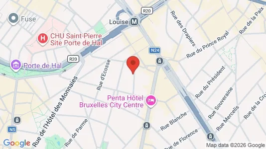 Apartments for rent in Brussels Sint-Gillis - Photo from Google Street View