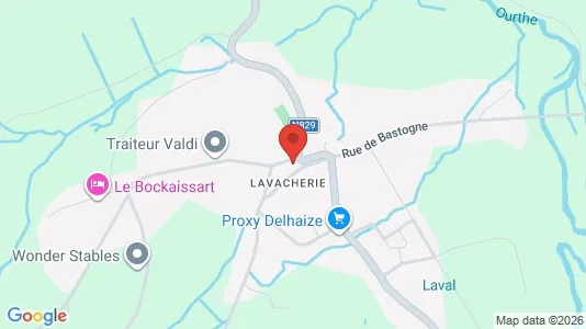 Apartments for rent i Sainte-Ode - kort over placeringen