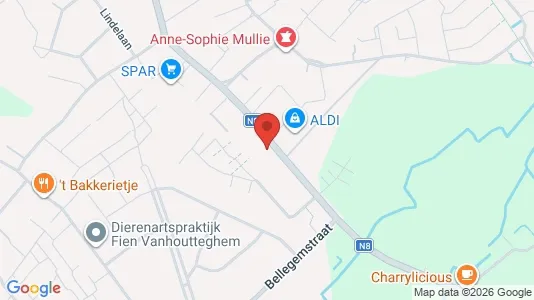 Apartments for rent i Zwevegem - kort over placeringen