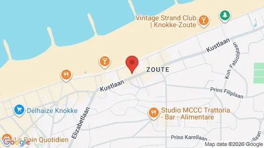 Apartments for rent i Knokke-Heist - kort over placeringen