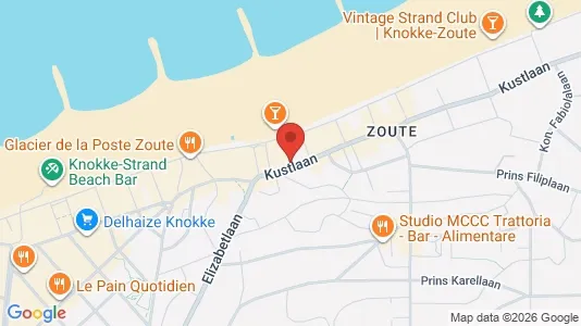 Apartments for rent i Knokke-Heist - kort over placeringen