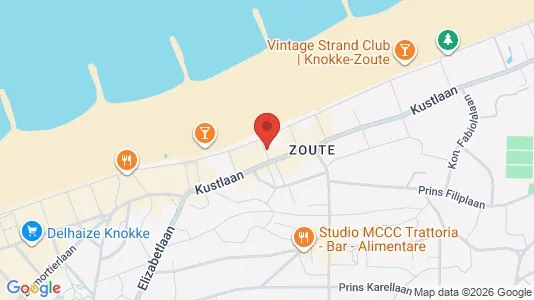 Apartments for rent i Knokke-Heist - kort over placeringen