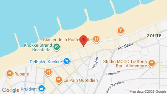 Apartments for rent i Knokke-Heist - kort over placeringen