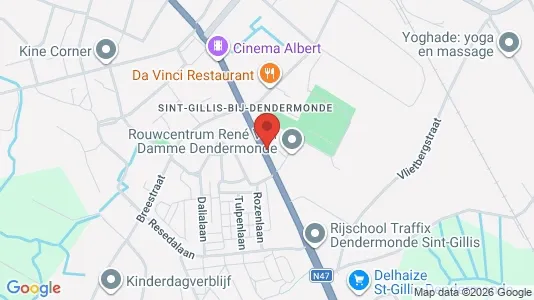 Apartments for rent i Dendermonde - kort over placeringen