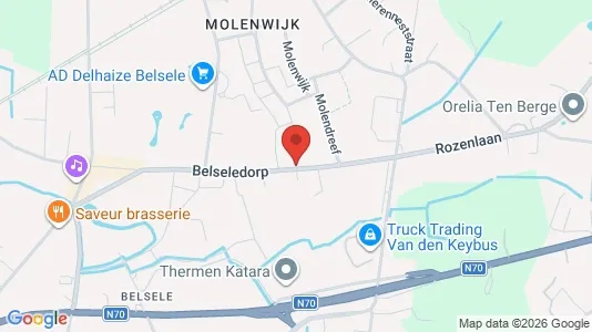 Apartments for rent i Sint-Niklaas - kort over placeringen