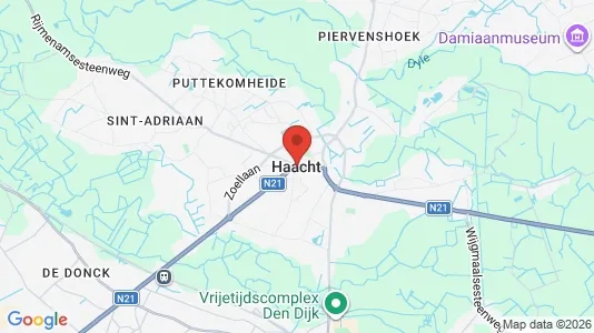 Houses for rent i Haacht - kort over placeringen