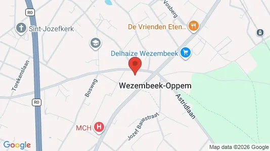 Apartments for rent i Wezembeek-Oppem - kort over placeringen