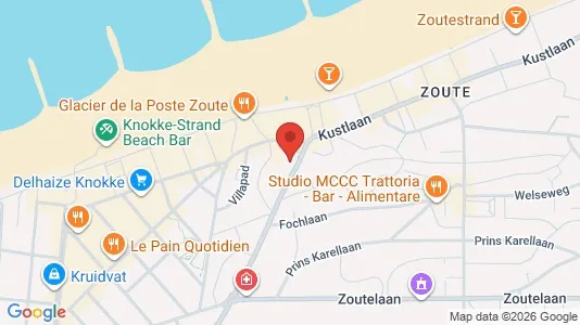 Apartments for rent i Knokke-Heist - kort over placeringen