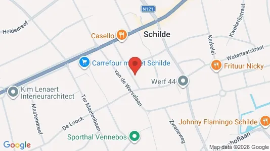 Apartments for rent i Schilde - kort over placeringen