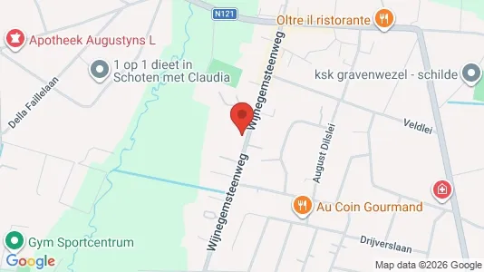 Apartments for rent i Schilde - kort over placeringen