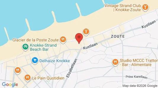 Apartments for rent i Knokke-Heist - kort over placeringen