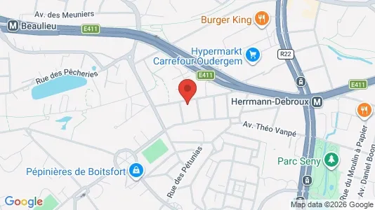 Apartments for rent in Brussels Oudergem - Photo from Google Street View