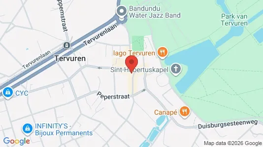 Apartments for rent i Tervuren - kort over placeringen