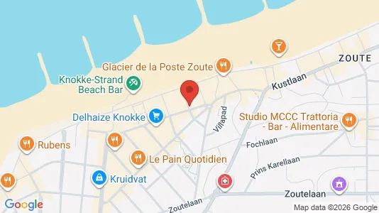 Apartments for rent i Knokke-Heist - kort over placeringen