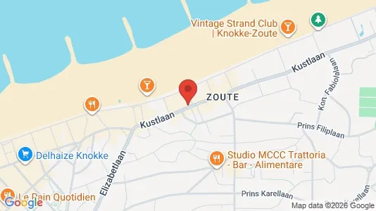 Apartments for rent i Knokke-Heist - kort over placeringen