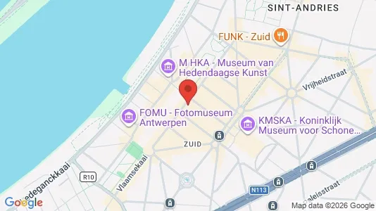 Apartments for rent i Stad Antwerp - kort over placeringen