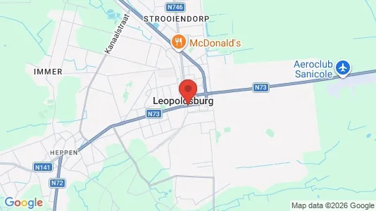 Houses for rent i Leopoldsburg - kort over placeringen