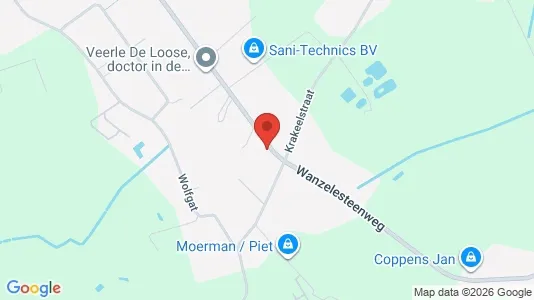 Apartments for rent i Wichelen - kort over placeringen