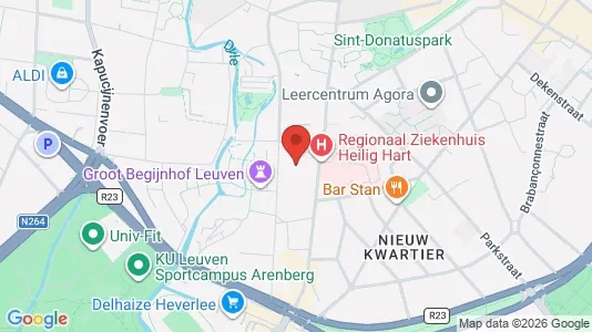Apartments for rent i Tervuren - kort over placeringen