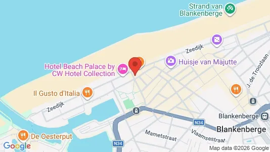 Apartments for rent i Blankenberge - kort over placeringen
