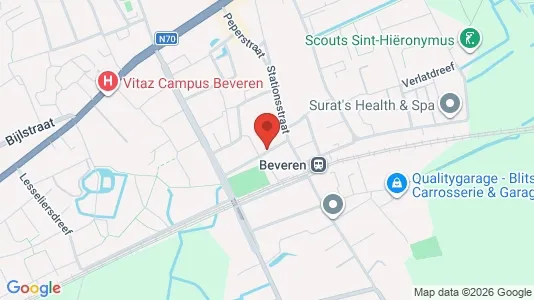 Apartments for rent i Beveren - kort over placeringen