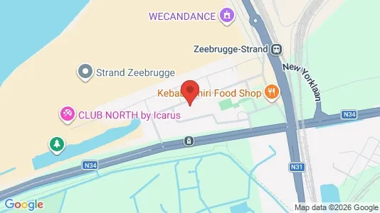 Apartments for rent i Brugge - kort over placeringen