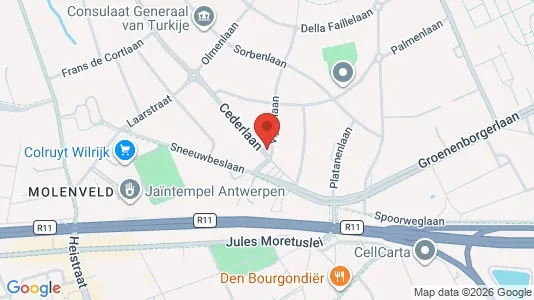 Apartments for rent i Antwerp Wilrijk - kort over placeringen