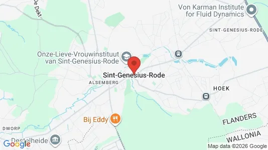 Apartments for rent i Sint-Genesius-Rode - kort over placeringen