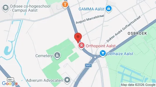 Apartments for rent i Aalst - kort over placeringen