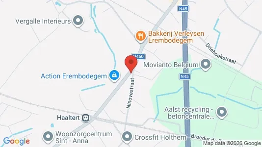 Apartments for rent i Aalst - kort over placeringen