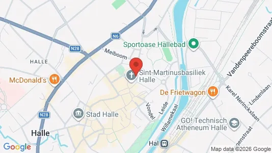 Apartments for rent i Halle - kort over placeringen