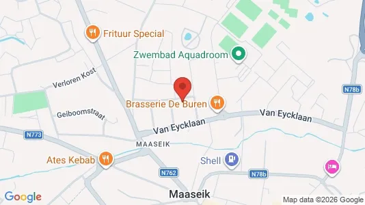 Apartments for rent i Maaseik - kort over placeringen