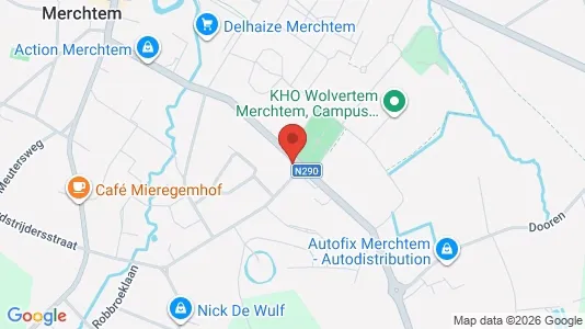 Apartments for rent i Merchtem - kort over placeringen
