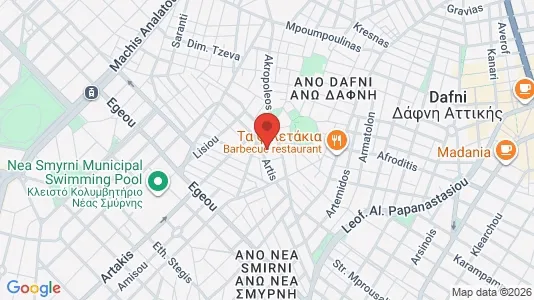 Apartments for rent i Athens Ampelokipoi - kort over placeringen