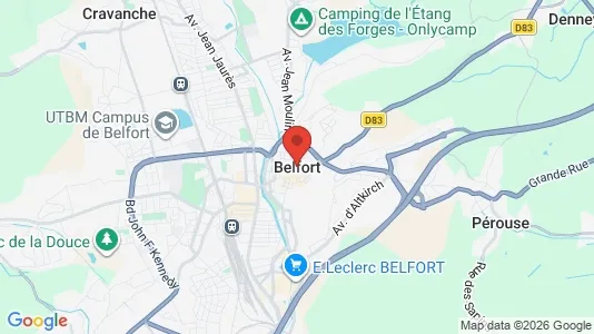Houses for rent in Belfort - Photo from Google Street View
