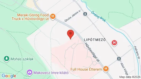 Apartments for rent i Budapest Rákosmente - kort over placeringen