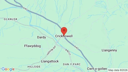 Apartments for rent in Crickhowell - Powys - Photo from Google Street View