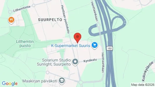 Apartments for rent i Espoo - kort over placeringen