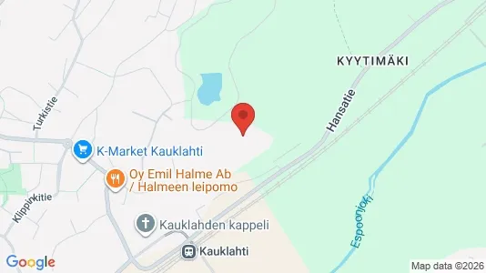 Apartments for rent i Espoo - kort over placeringen