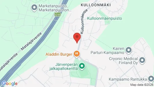 Apartments for rent i Espoo - kort over placeringen